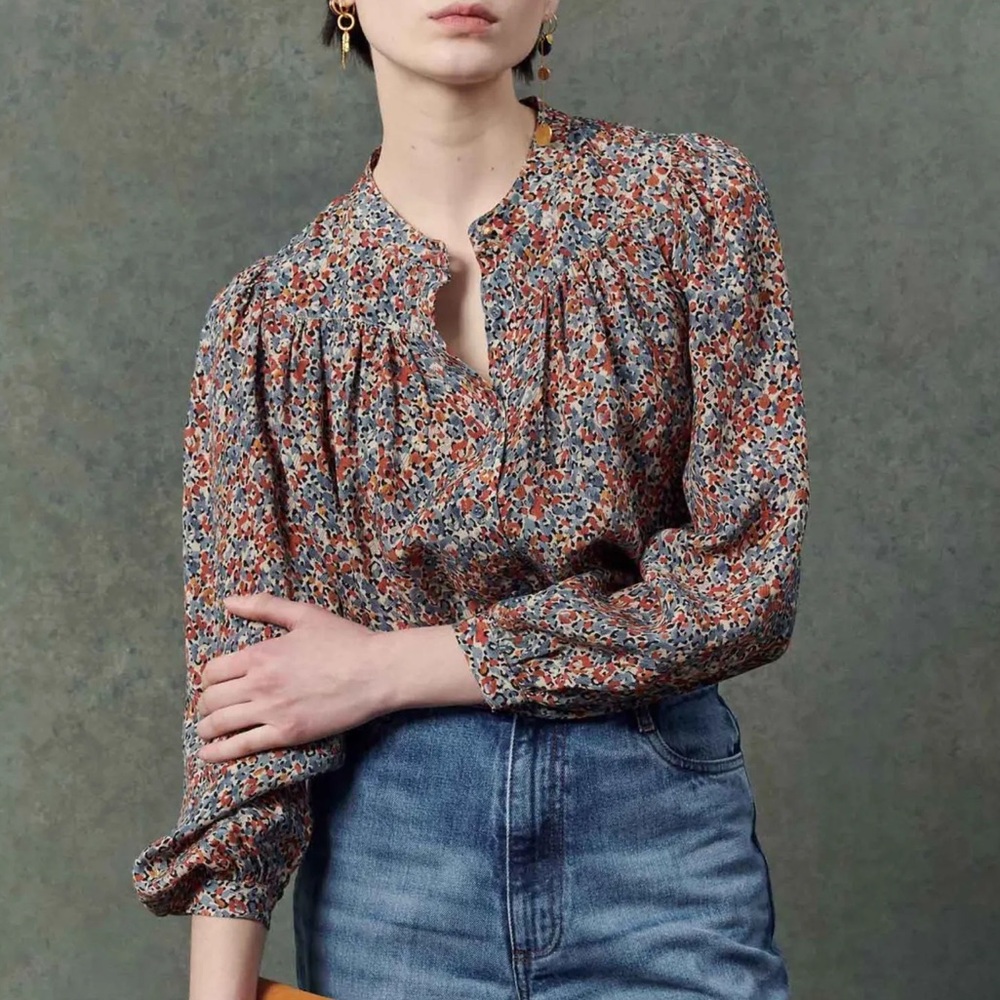 Sessùn Leonce Cupro blouse
